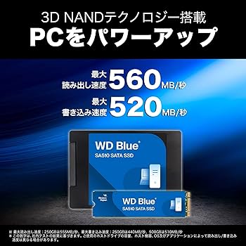 Amazon.co.jp: Western Digital ウエスタンデジタル WD Blue SATA SSD