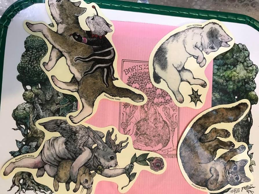 ヒグチユウコ複製画ペーパートランクセットぼーちゃん