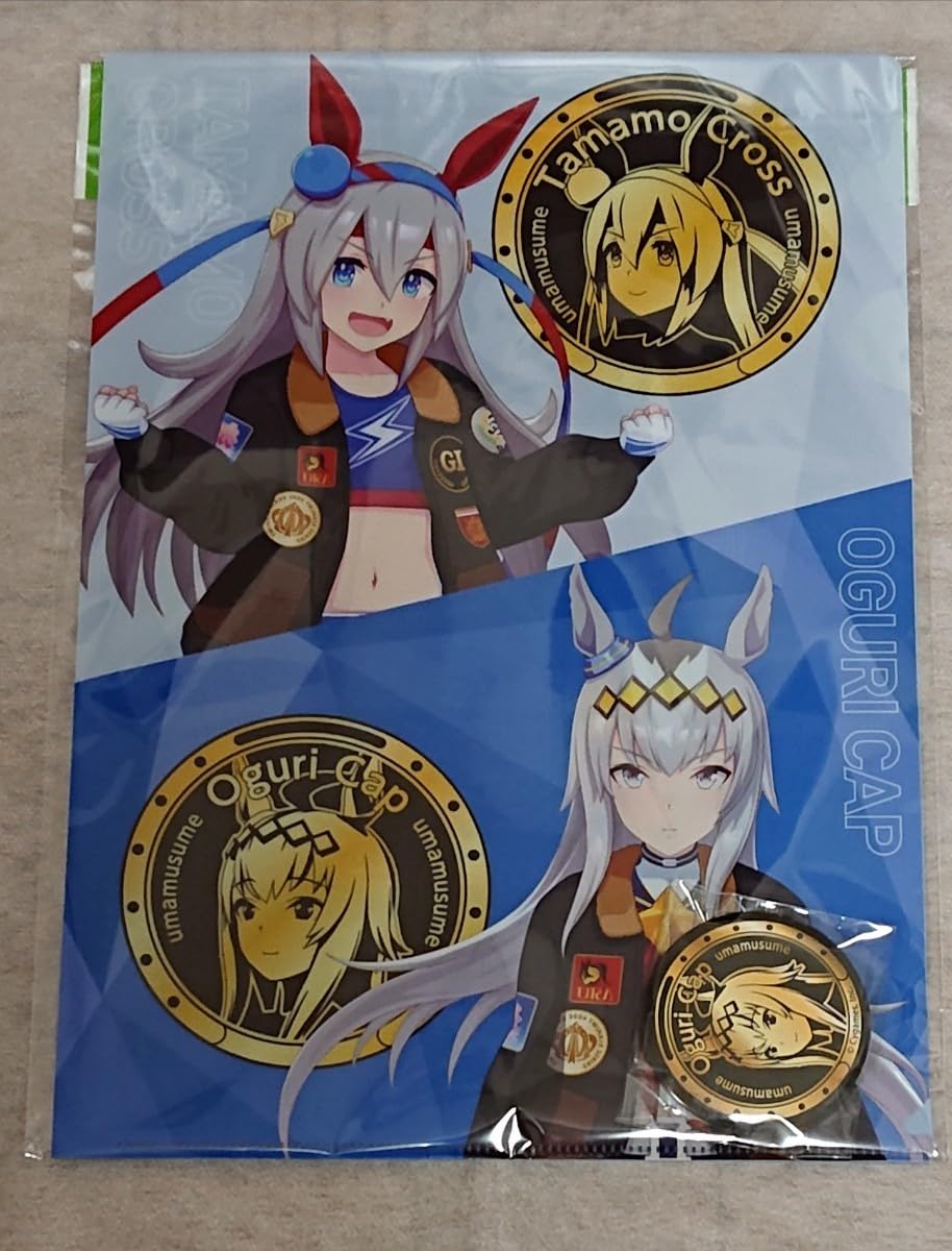 ウマ娘 ハピネスチャンス オグリキャップ 缶バッジ ハピチャンクジ ラ