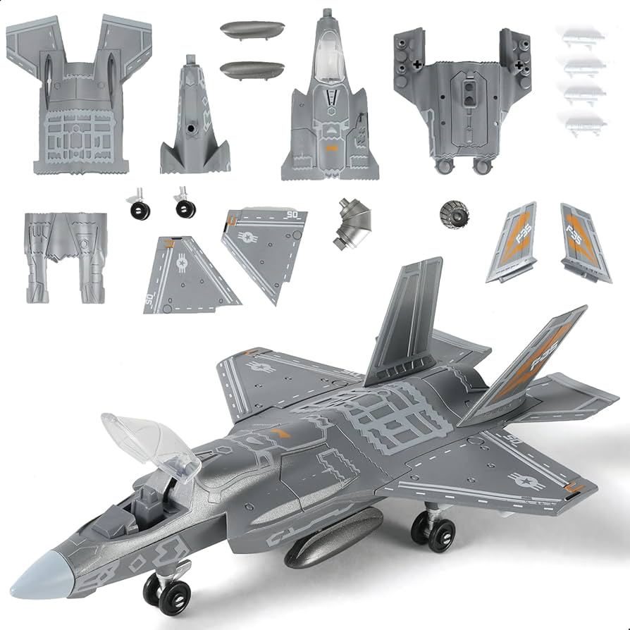 Amazon | SEBUNAS 1:72スケール F-35 戦闘機 クイックビルドモデル