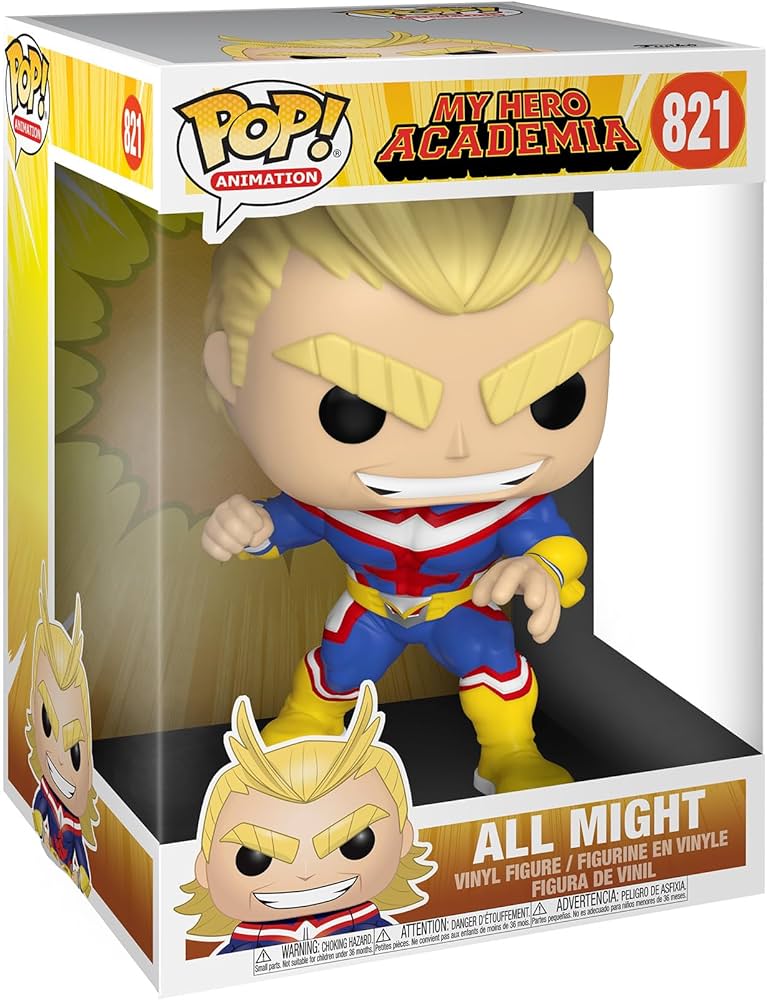 Amazon.com: Funko Pop! Animation: My Hero Academia - 10 Inch All