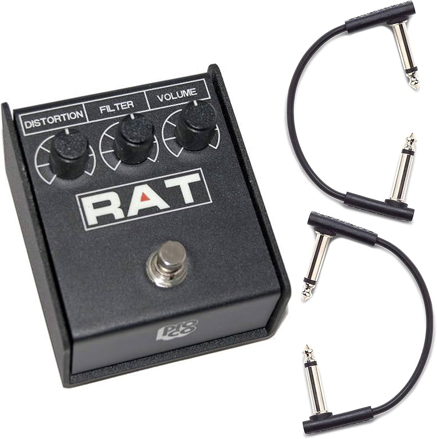 proco RAT2 ギターエフェクター 台座 変換ケーブル付き ProCo RAT2