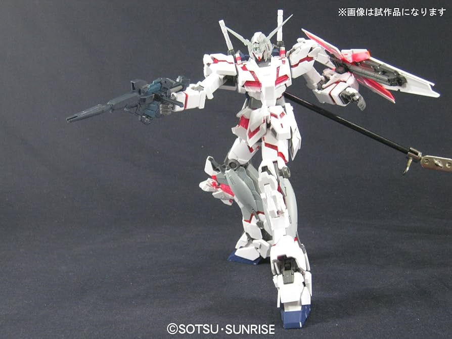 Amazon | MG 1/100 RX-0 ユニコーンガンダム HDカラー + MSCAGE (機動