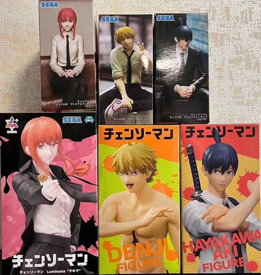 チェンソーマン フィギュアセット デンジ マキマ パワー 早川アキ 4体
