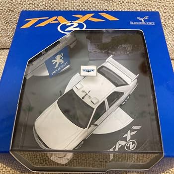 Amazon | スカイネット アオシマ 1/43 ミニカー TAXI 2 プジョー 406