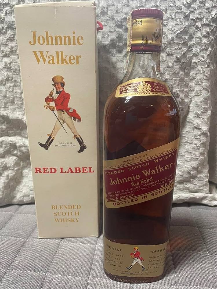 Amazon.co.jp: スコッチ古酒 ジョニーウォーカー レッドラベル コルク