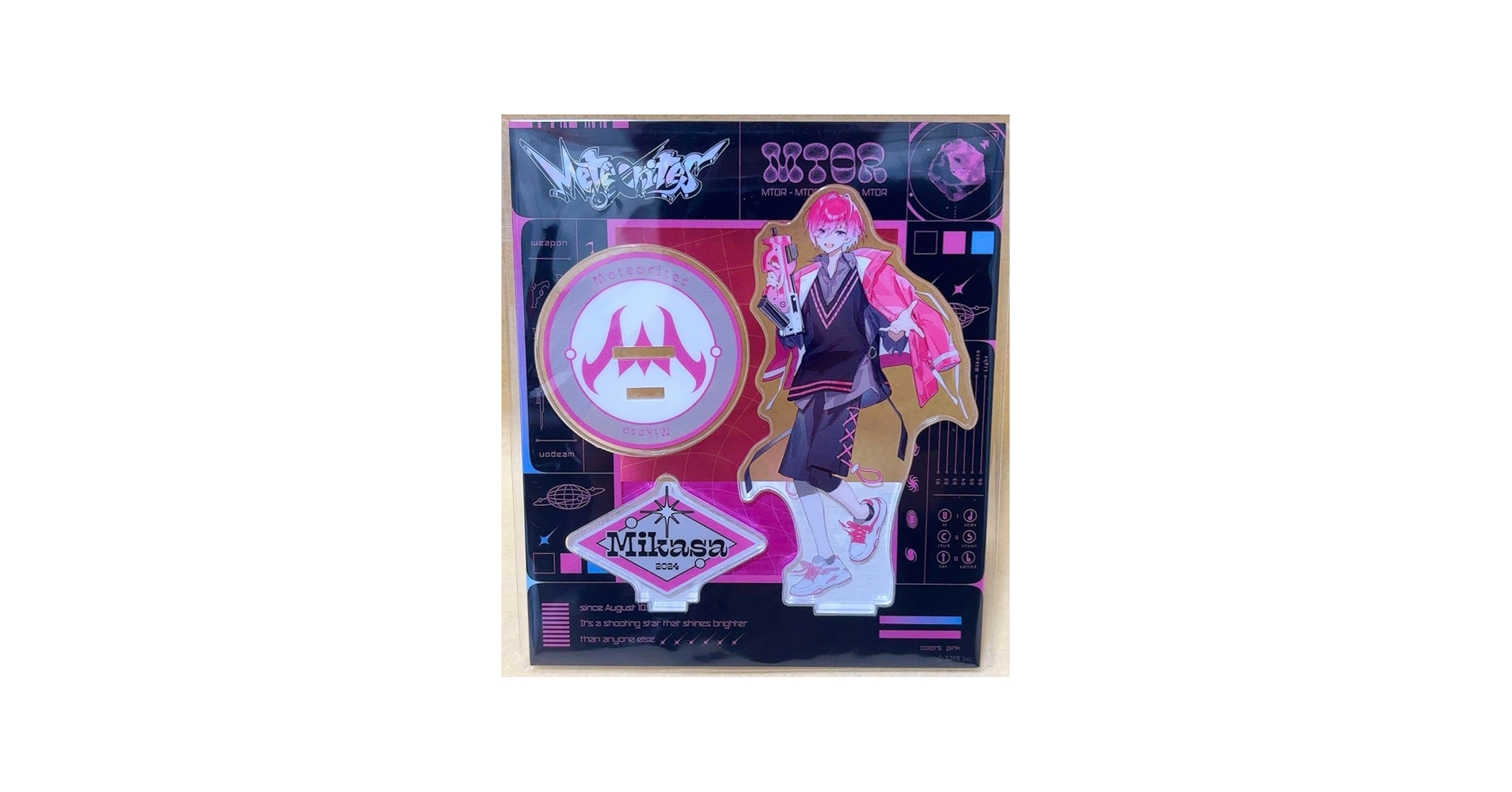 Amazon.co.jp: めておら Meteorites アクリルスタンド アクスタ みかさ