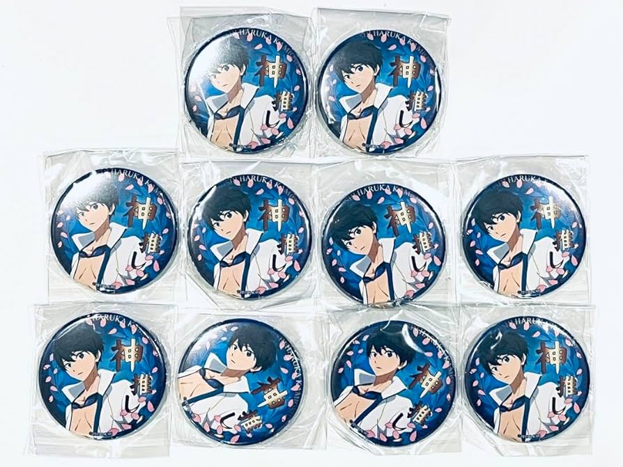 free 七瀬遙ハイスピード 激推し 缶バッジ