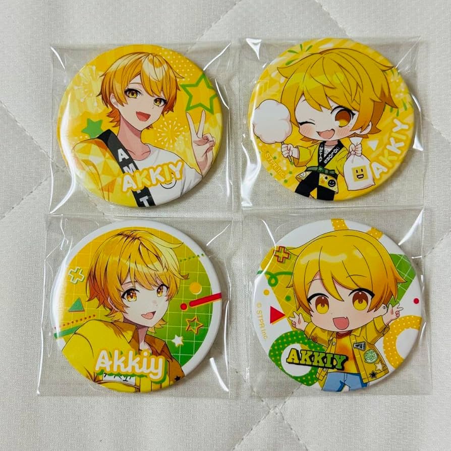 AMPTAKxCOLORS あっきぃ くん 特典 缶バッジ Amazon.co.jp: AMPTAK