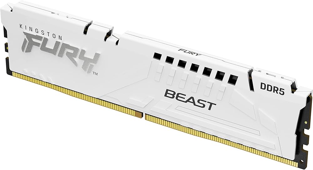 Amazon | Kingston FURY Beast White DDR5 32GB 5600MT/s CL36 DIMM