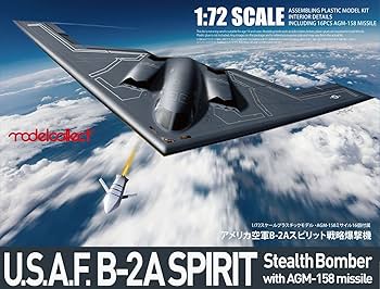 Amazon | モデルコレクト(modelcollect) 1/72 アメリカ空軍 B-2A