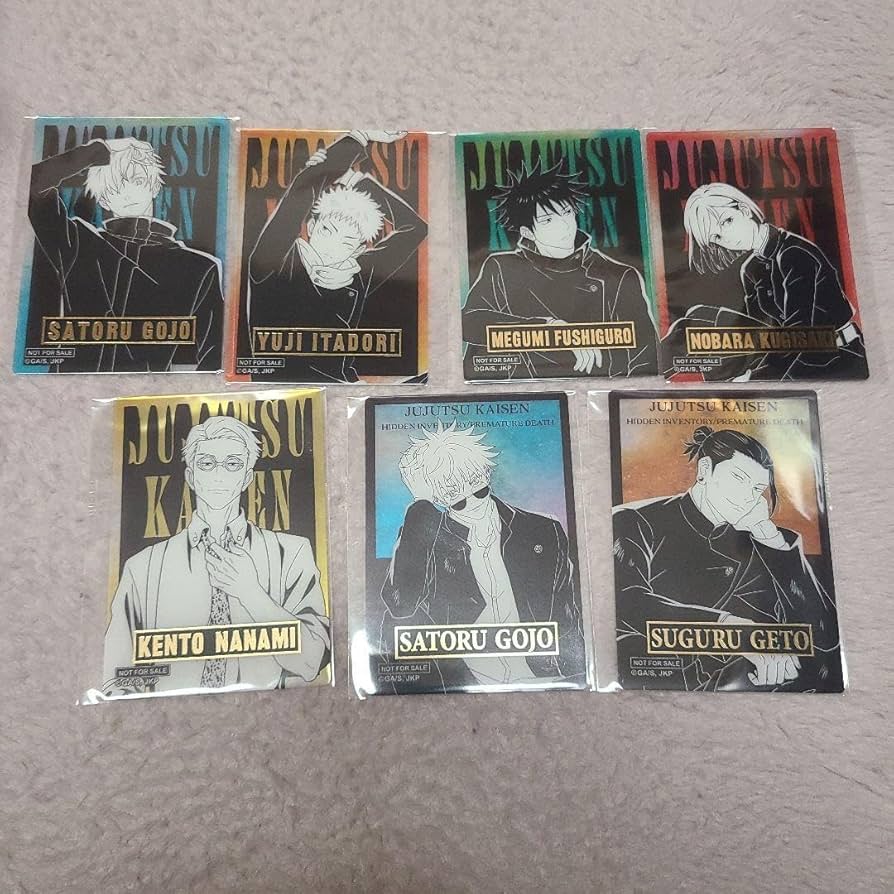 呪術廻戦PLAZA 五条悟 ロフト 特典 rest 箔押しクリアカード