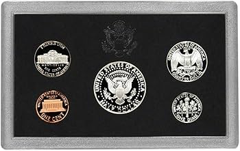 1995 S U.S. Mint Silver Proof Set - 5 Coins - OGP Superb Gem