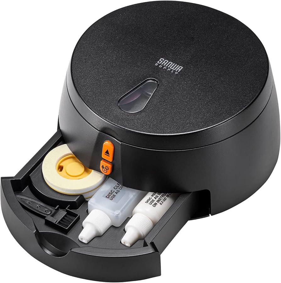 Amazon.co.jp: サンワサプライ ディスク自動修復機（研磨タイプ） CD
