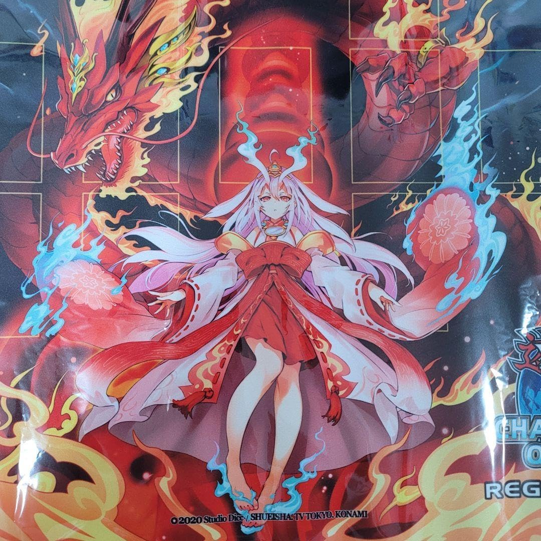 遊戯王 公式 プレイマット 創世の神 デウテロノミオン WCQ 2025 未開封