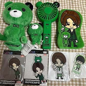 Amazon.co.jp: 超特急 タクヤ セット ぬいぐるみ ハンディファン