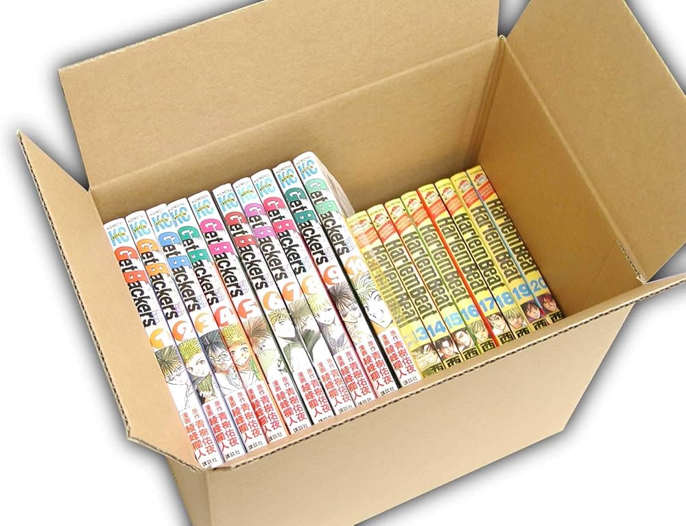 Amazon.co.jp: VillageBox 段ボール 80サイズ 少年コミック40冊用 10枚