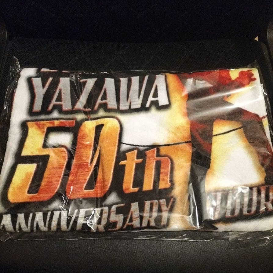 矢沢永吉 50周年MY WAYスペシャルビーチタオル 4公演 貴重】矢沢永吉