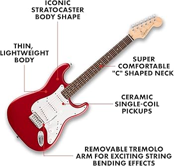 Amazon.com: Fender Squier Debut Series Stratocaster Electric