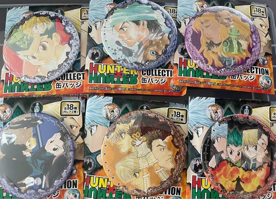 HUNTER×HUNTER 原作 缶バッジコレクション コンプリート HUNTER×HUNTER