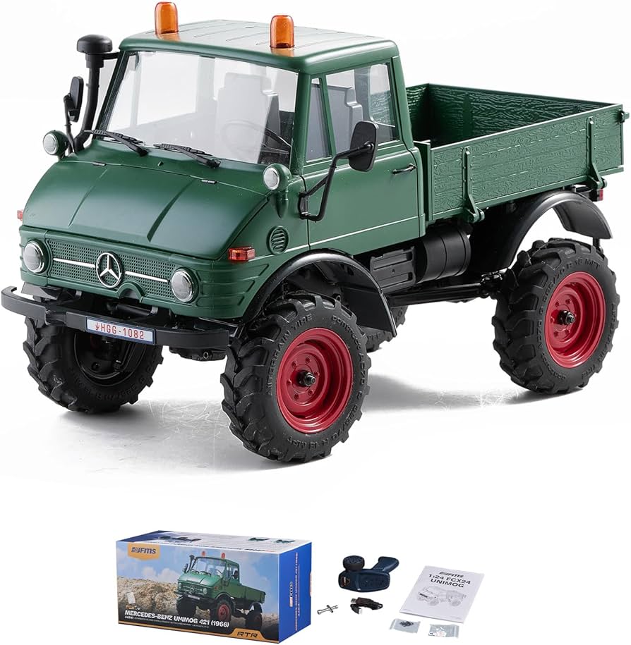 Amazon.co.jp: FMS 1/24スケール ラジコン ウニモグ RTR 公式