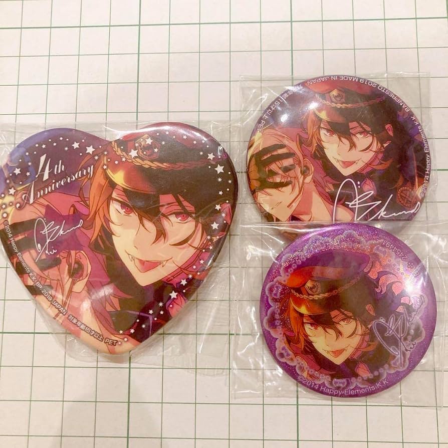 あんスタ AGF 朔間零 ハート 缶バッジ 80個