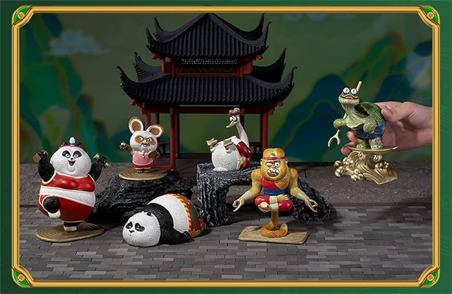 カンフーパンダ フィギュア(ブロンズ)之阿宝不愁吃 【公式通販】