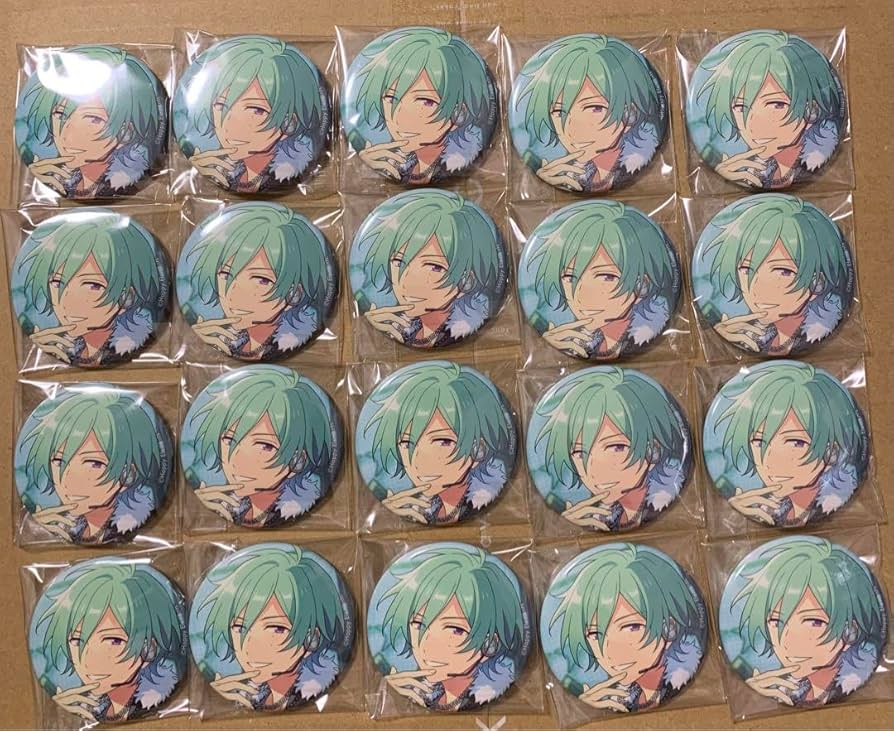 追跡匿名】風早巽 上海限定 傾心缶バッジ20点 追跡匿名】風早巽 傾心缶