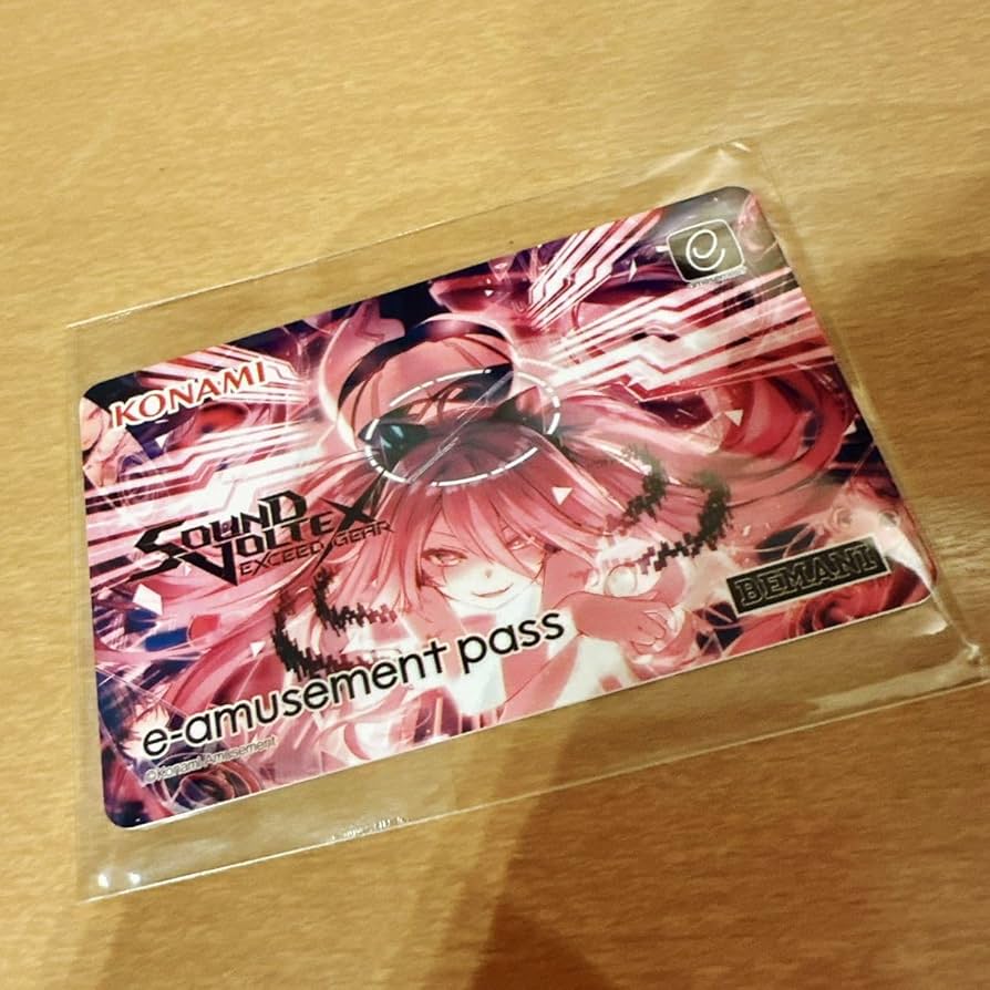 Amazon.co.jp: SOUND VOLTEX 限定 e-amusement pass e-pass イーパス