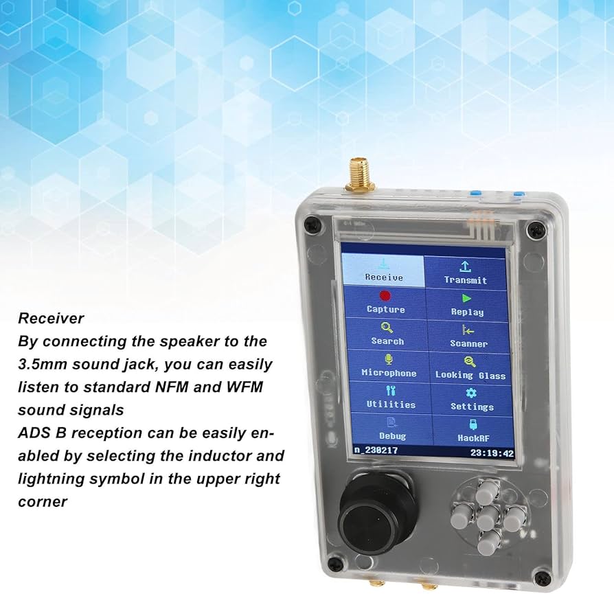 Amazon | ソフトウェア無線キット、Portapack H2 HackRF One RTL SDR