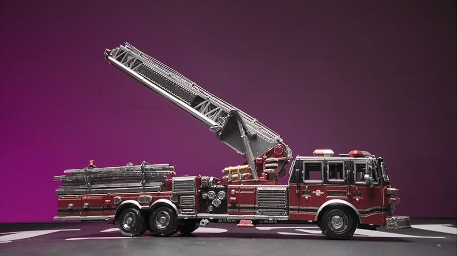 消防 はしご車 テクノ 三木市の企業が製作 「デコトラはしご車」で地域