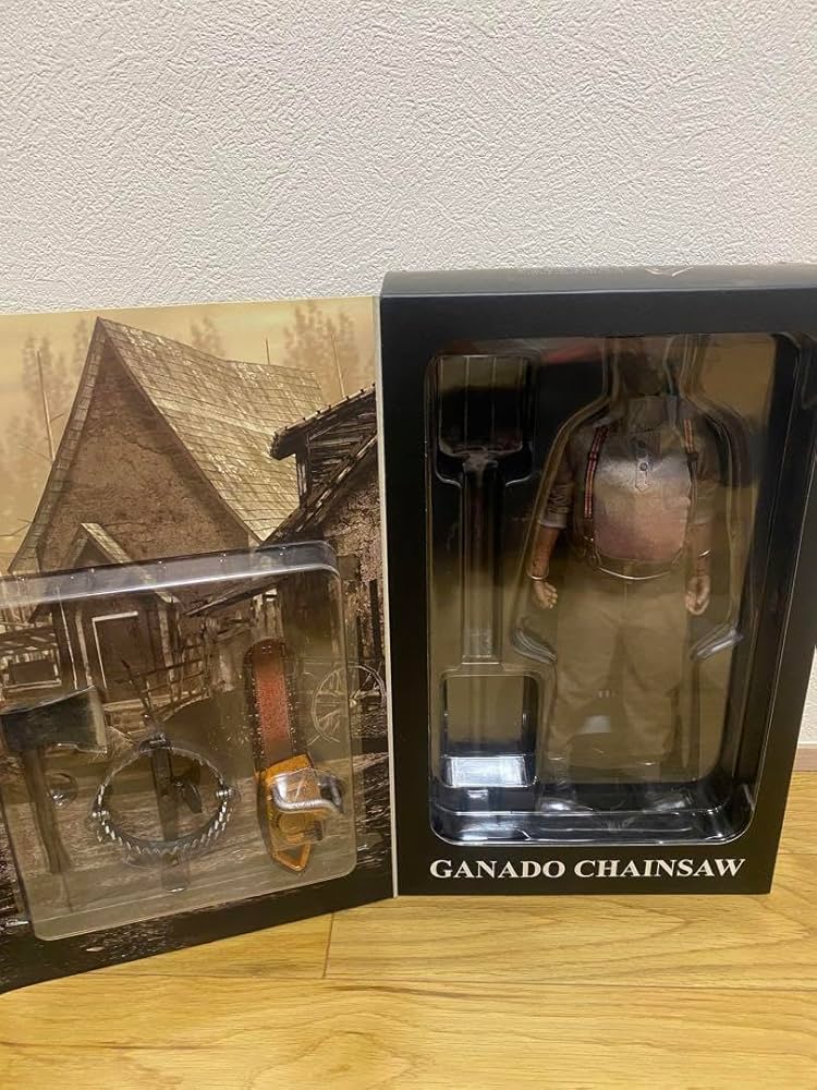Amazon.co.jp: 1/6 ガナード チェーンソー バイオハザード4 ビデオ