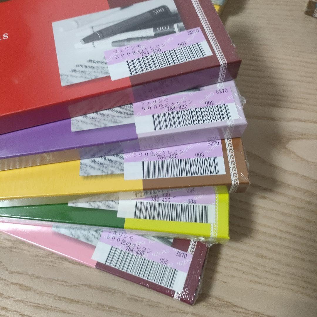 Amazon.co.jp: フェリシモ 500色 クレヨン : 文房具・オフィス用品