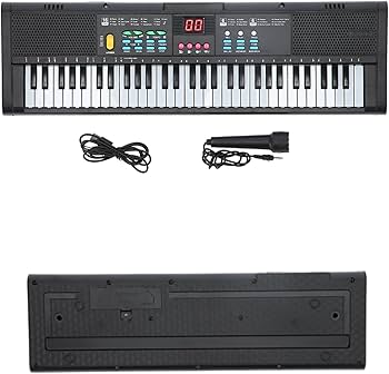 Amazon.co.jp: xuuyuu キーボード ピアノ 電子ピアノ 61鍵盤 16種類