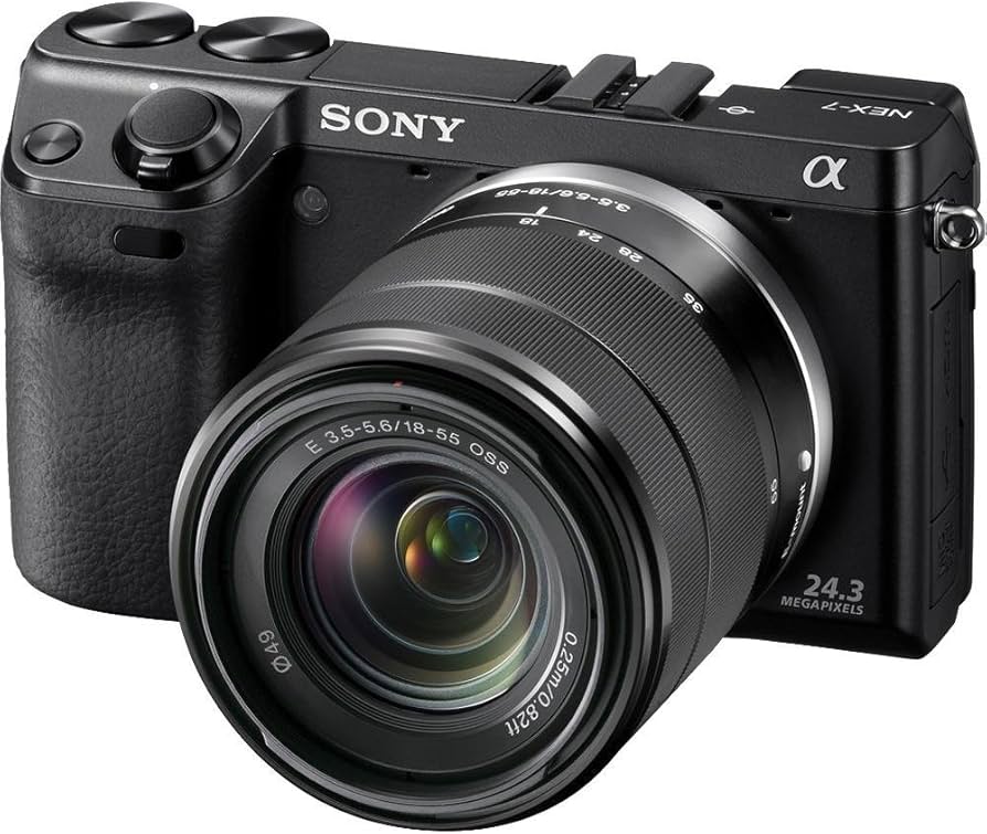 Amazon.com : Sony NEX-7 24.3 MP Mirrorless Digital Camera with 18