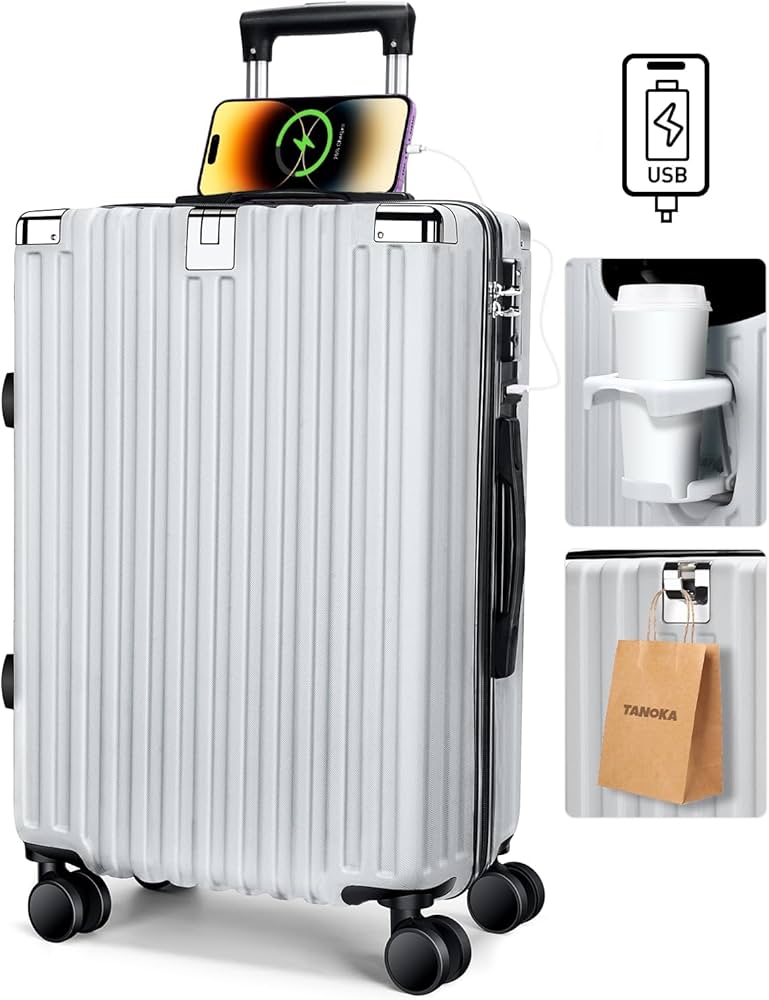 Amazon.co.jp: [Tanoka] スーツケース 機内持込 超軽量 キャリーケース