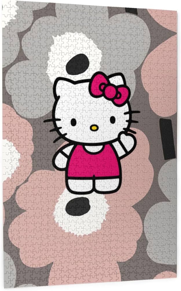 Amazon | Asamike ジグソーパズル 1000ピース 可爱い ハローキティ