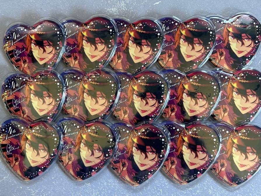 Amazon.co.jp: 零 ビッグハート缶 ハート 缶バッジ 痛バ : おもちゃ