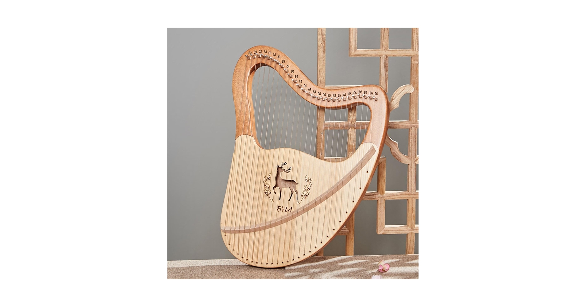 ライアー ライヤー 35弦 コロイ choroi 弦楽器 ハープ 竪琴 楽器