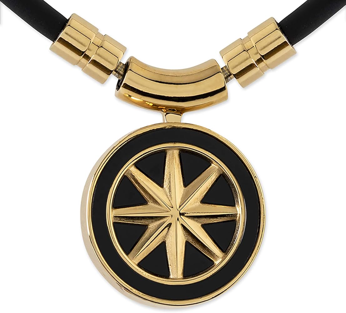Amazon.co.jp: BANDEL Healthcare Necklace Earth Mini Black x Gold