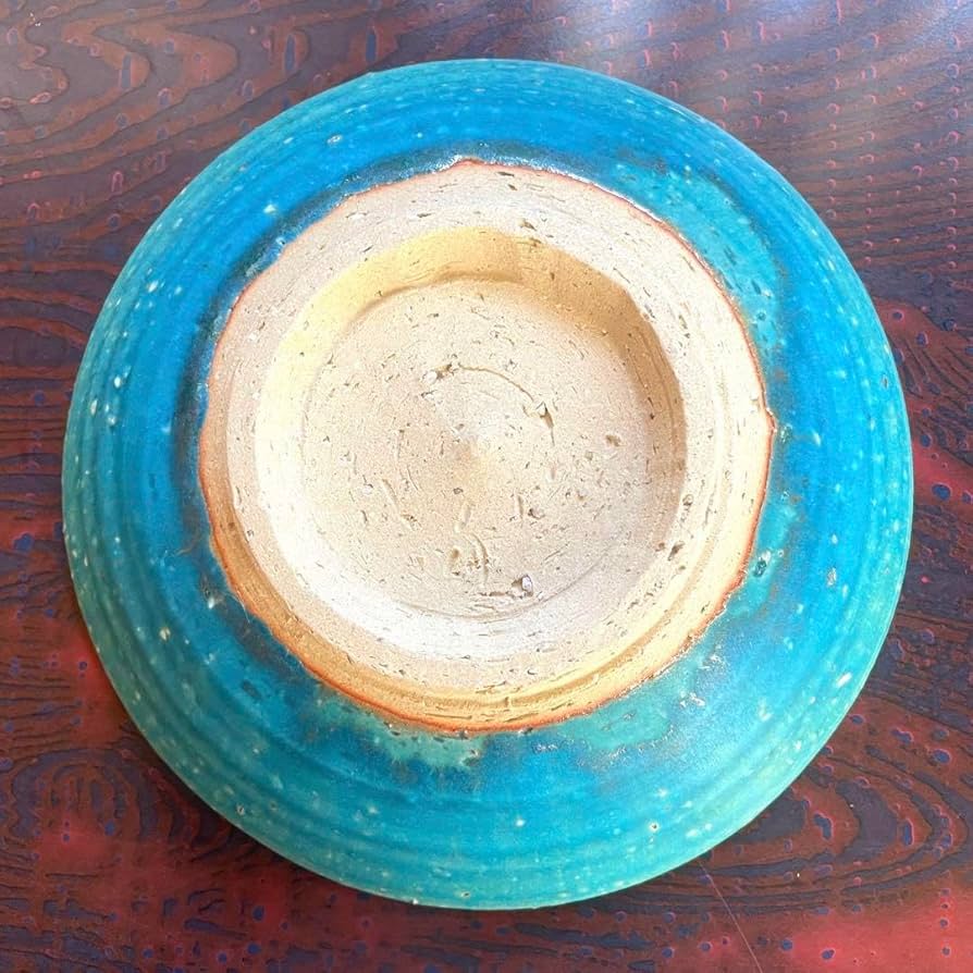 Amazon.co.jp: 山本幸一・作 山幸窯 コバルトブルーの中深皿 陶芸品