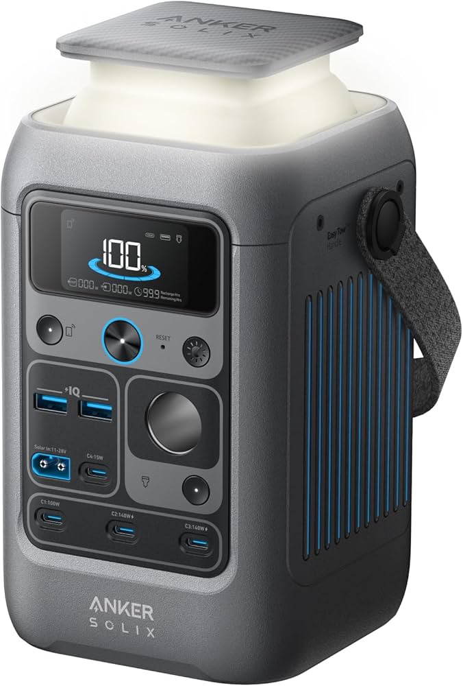 Amazon.com : Anker SOLIX C300 DC Power Bank Station, Outdoor 288Wh