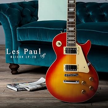 Amazon | Maison メイソン エレキギター レスポールタイプ サクラ楽器