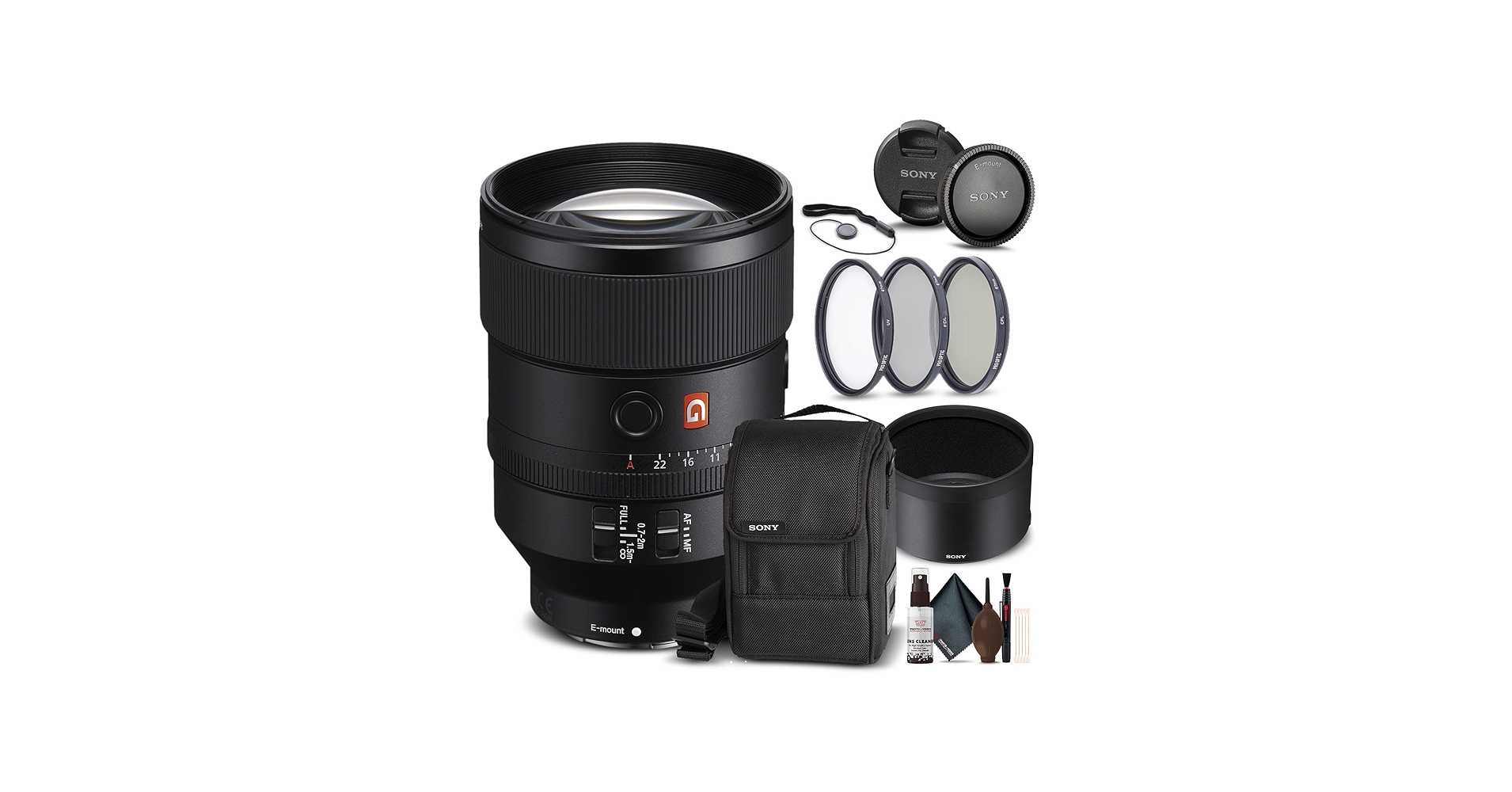 Amazon.com : Sony FE 135mm f/1.8 GM Lens (SEL135F18GM) – Full