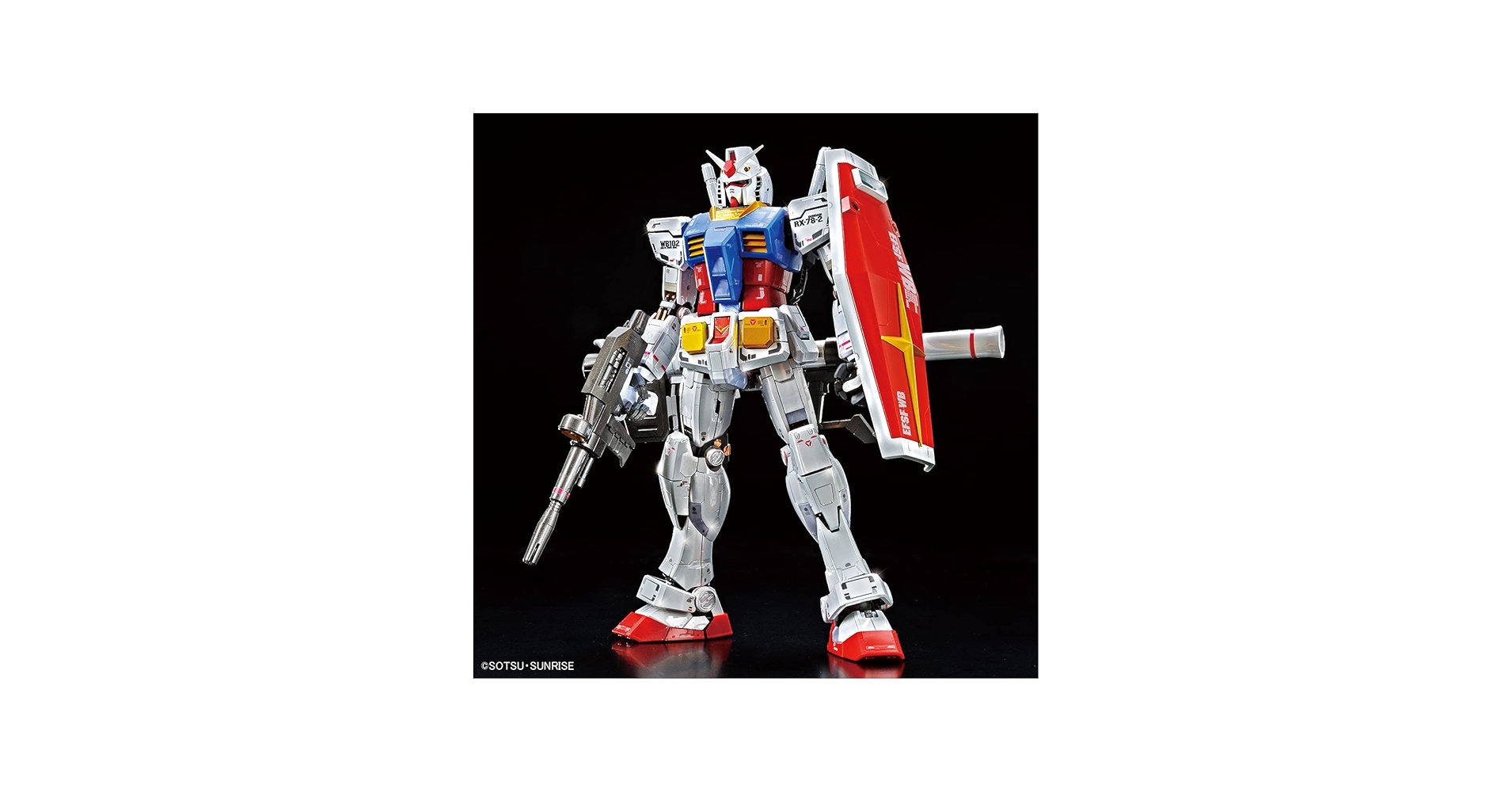 Amazon.com: MG 1/100 RX-78-2 Gundam Ver.3.0 [Titanium Finish
