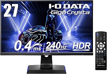 Amazon.co.jp: IODATA ゲーミングモニター 27インチ GigaCrysta 240Hz