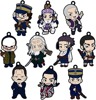 Amazon.co.jp: ゴールデンカムイ ラバーストラップコレクション vol.1