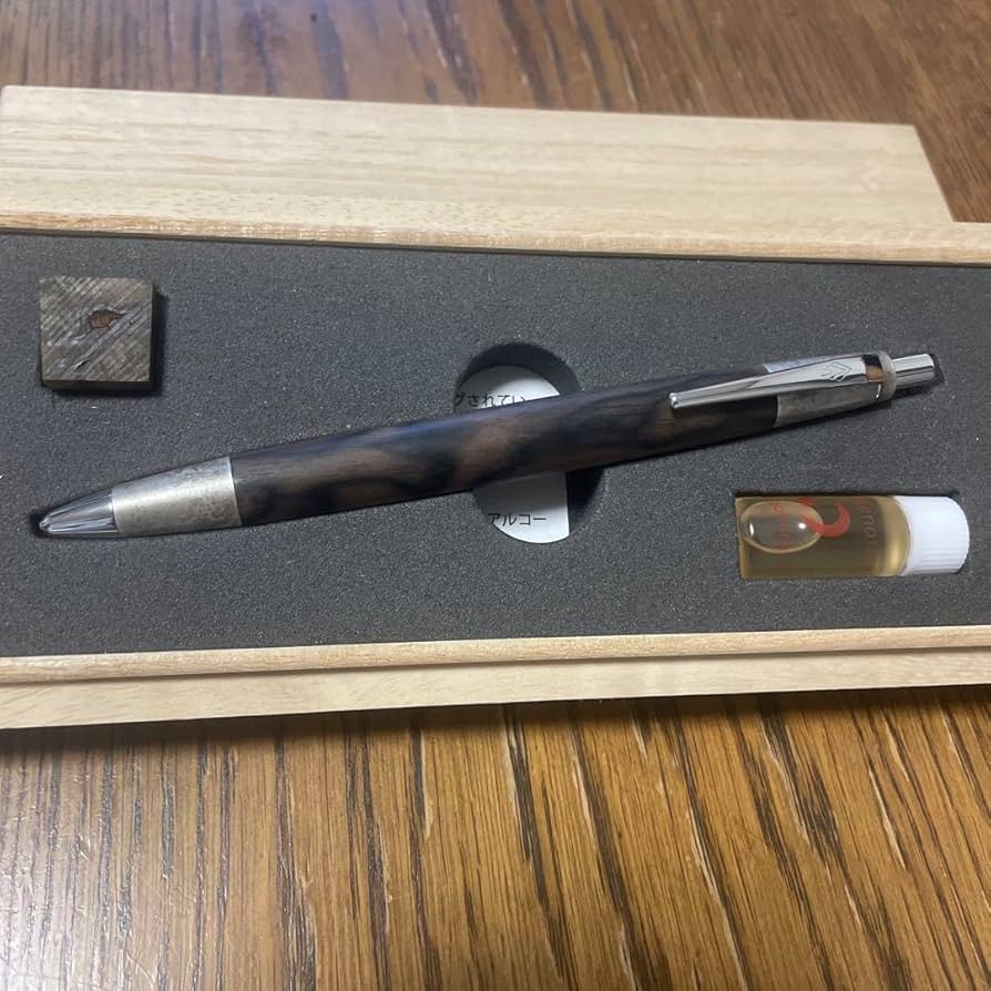 野原工芸特上黒柿 旧型 固定式口金 艶消しシルバー 美品 お値下げ交渉