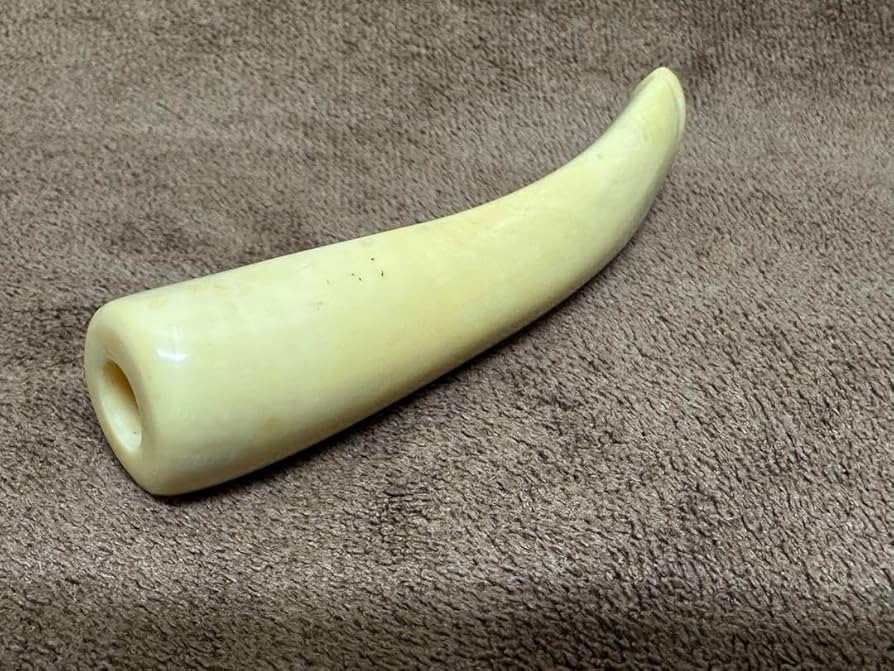 Amazon.co.jp: 昭和レトロ 喫煙具 煙管 パイプ 鯨歯 マッコウクジラ