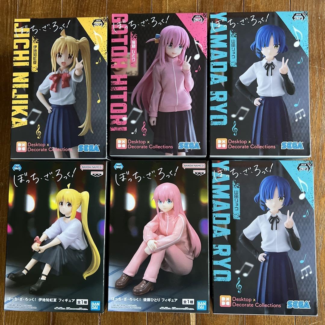 ぼっちざろっく 一番くじ 後藤ひとり 伊地知虹夏 山田リョウ